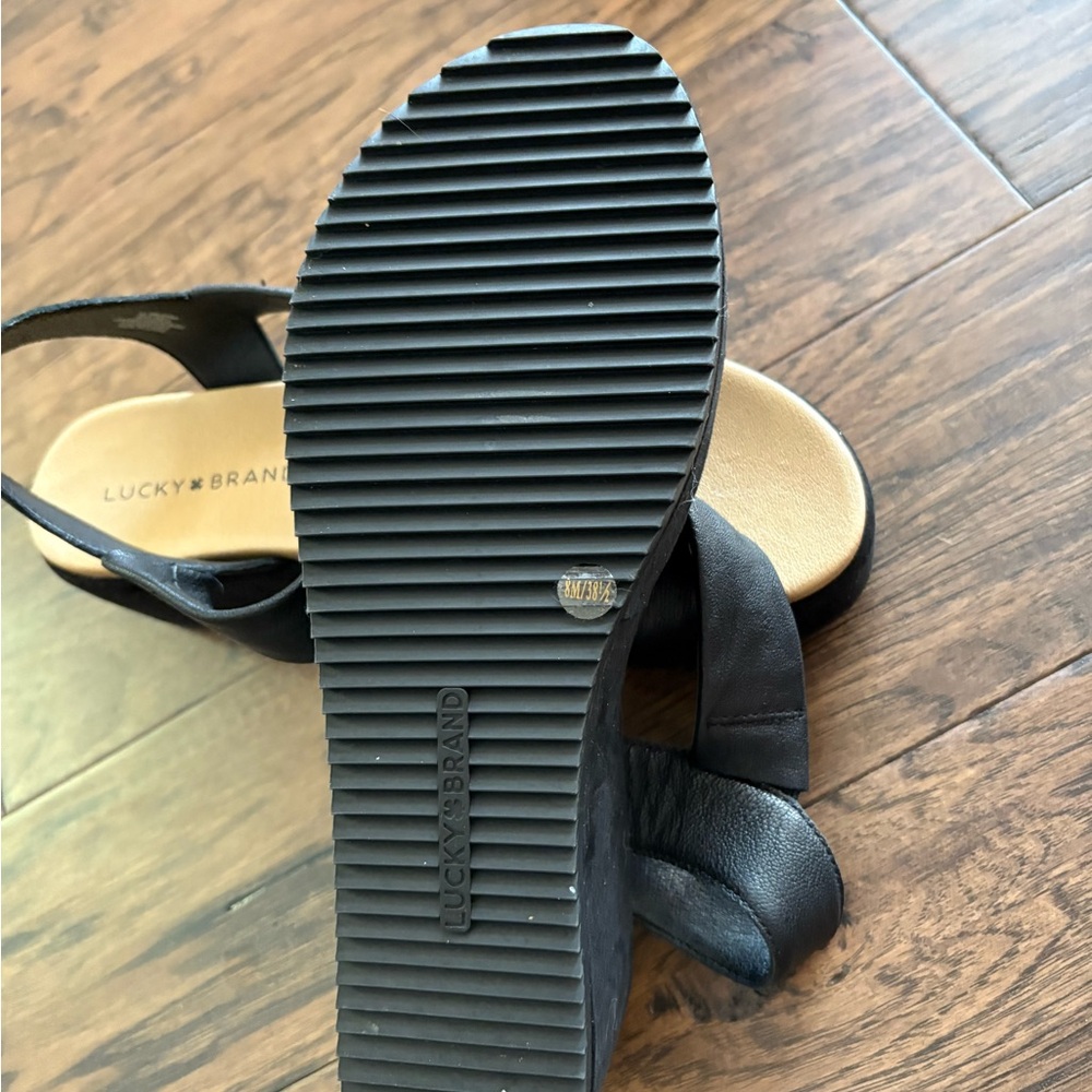 Lucky Brand Women's Black Sandals